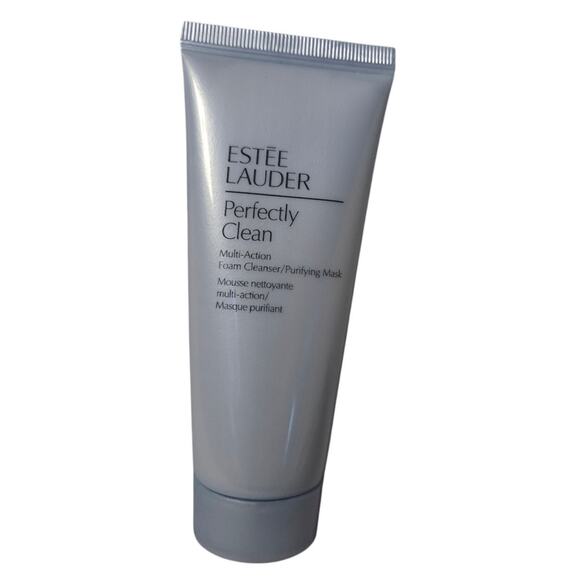 NEW Estee Lauder Perfectly Clean Multi-Action Creme Cleanser Mask 2.5 oz Travel - Picture 1 of 2